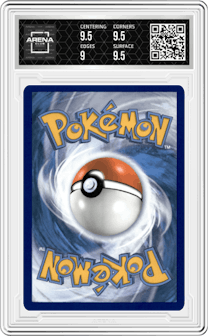 Spiritomb from the 2022 Pokemon SWSH set graded by Arena Club and given an overall grade of 9.5.