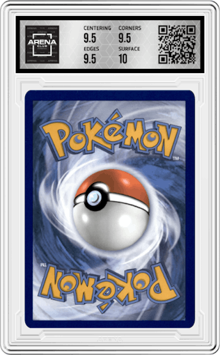 Arcanine EX from the 2023 Pokemon SV set graded by Arena Club and given an overall grade of 10.