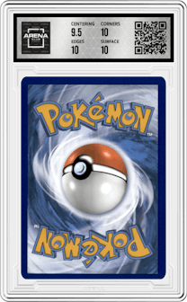 Slowking ex from the 2023 Pokemon SV set graded by Arena Club and given an overall grade of 10.