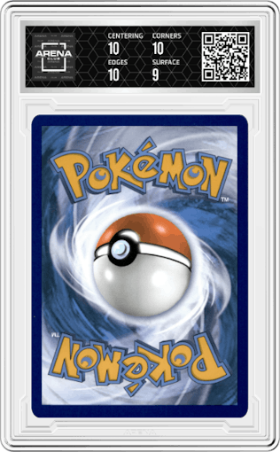 Unown VSTAR from the 2022 Pokemon SWSH set graded by Arena Club and given an overall grade of 9.5.
