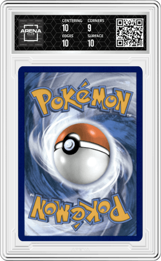 Bibarel from the 2023 Pokemon SWSH set graded by Arena Club and given an overall grade of 9.5.