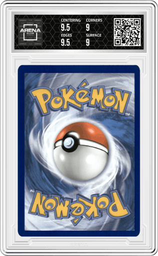 Applin from the 2021 Pokemon SWSH set graded by Arena Club and given an overall grade of 9.5.