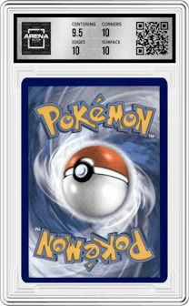 Crabominable V from the 2021 Pokemon SWSH set graded by Arena Club and given an overall grade of 10.