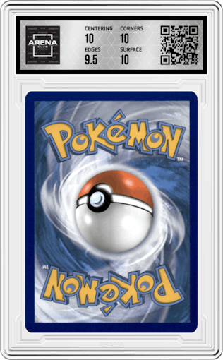 Crabominable V from the 2021 Pokemon SWSH set graded by Arena Club and given an overall grade of 10.
