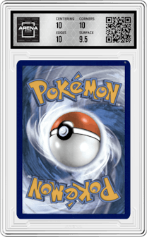 Rillaboom V from the 2021 Pokemon SWSH set graded by Arena Club and given an overall grade of 10.