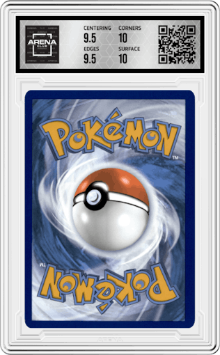 Koraidon ex from the 2023 Pokemon SV set graded by Arena Club and given an overall grade of 10.