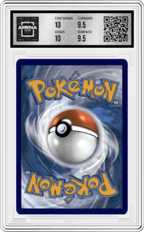Radiant Tsareena from the 2022 Pokemon SWSH set graded by Arena Club and given an overall grade of 10.