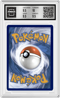 Fire Energy from the 2023 Pokemon SWSH set graded by Arena Club and given an overall grade of 10.