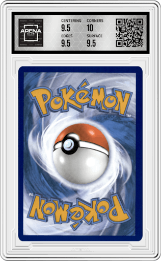 Fire Energy from the 2023 Pokemon SWSH set graded by Arena Club and given an overall grade of 10.