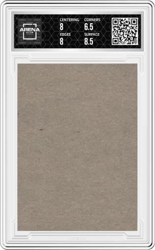 Ken Griffey Sr. from the 1976 Topps set featuring a Blank Back parallel graded by Arena Club and given an overall grade of 7.