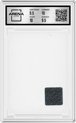 Jhoan Duran from the 2022 Topps Allen & Ginter set featuring a Topps Vault Blank Back parallel graded by Arena Club and given an overall grade of 10.