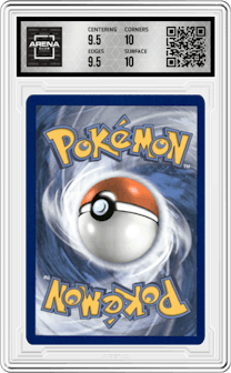 Jessie & James from the 2019 Pokemon S&M  set graded by Arena Club and given an overall grade of 10.