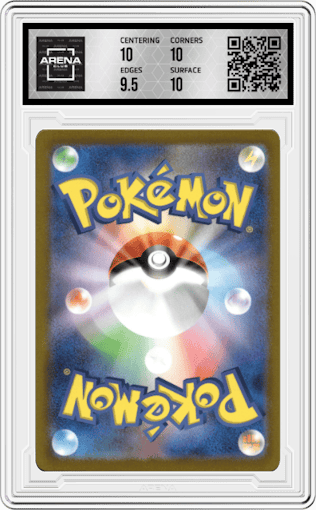 Pidgeot from the 2023 Pokemon SV JPN set graded by Arena Club and given an overall grade of 10.