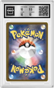 Grimer from the 2023 Pokemon SV JPN set graded by Arena Club and given an overall grade of 10.