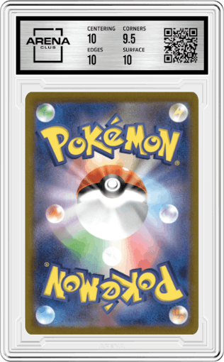 Magnemite from the 2023 Pokemon SV JPN set graded by Arena Club and given an overall grade of 10.