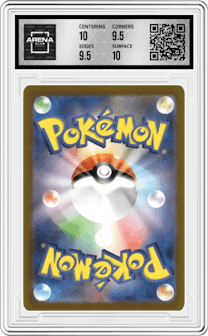 Mr. Mime from the 2023 Pokemon SV JPN set graded by Arena Club and given an overall grade of 10.
