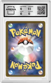 Clefairy from the 2023 Pokemon SV JPN set graded by Arena Club and given an overall grade of 10.