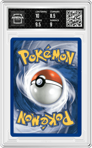 Sabrina's Hypno from the 2000 Pokemon GH set graded by Arena Club and given an overall grade of 9.