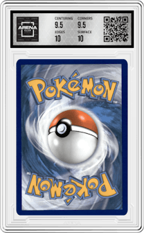 Korrina’s Focus from the 2021 Pokemon SWSH set graded by Arena Club and given an overall grade of 10.