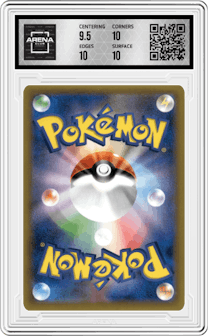 Chansey from the 2016 Pokemon XY JPN set graded by Arena Club and given an overall grade of 10.