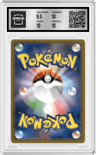 Chansey from the 2016 Pokemon XY JPN set graded by Arena Club and given an overall grade of 10.