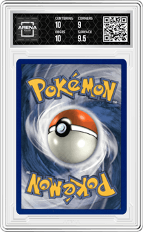 Lady Outing from the 2005 Pokemon EX set graded by Arena Club and given an overall grade of 9.5.