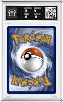 Duskull from the 2023 Pokemon SWSH set graded by Arena Club and given an overall grade of 9.5.