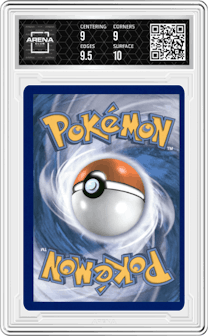 Magikarp from the 2016 Pokemon XY set graded by Arena Club and given an overall grade of 9.5.