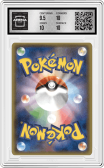 Primal Kyogre EX from the 2014 Pokemon XY JPN set graded by Arena Club and given an overall grade of 10.