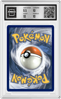 Boss's Orders from the 2020 Pokemon SWSH set graded by Arena Club and given an overall grade of 10.