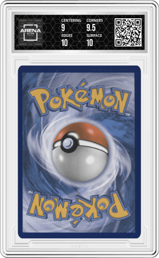 Ditto from the 2018 Pokemon S&M  set graded by Arena Club and given an overall grade of 9.5.