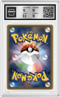 Regirock EX from the 2016 Pokemon XY JPN set graded by Arena Club and given an overall grade of 10.
