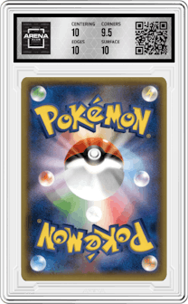 M Mewtwo EX from the 2015 Pokemon XY JPN set graded by Arena Club and given an overall grade of 10.