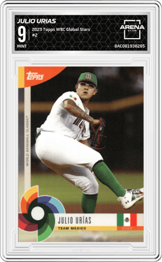 2023 Topps Series Two World Baseball Classic Julio Urias Mexico