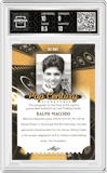 Ralph Macchio from the 2016 Leaf Pop Century set graded by Arena Club and given an overall grade of 9.