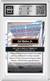 Cal Ripken Jr. from the 2023 Topps Finest Baseball set graded by Arena Club and given an overall grade of 10.