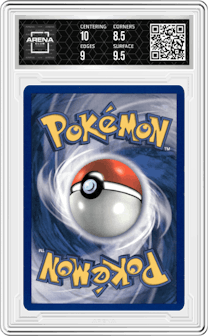 Switch from the 2000 Pokemon set graded by Arena Club and given an overall grade of 9.