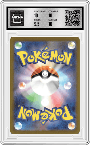 Beedrill from the 2023 Pokemon SV JPN set graded by Arena Club and given an overall grade of 10.