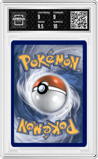 Pikachu V from the 2022 Pokemon SWSH set graded by Arena Club and given an overall grade of 9.5.