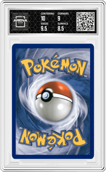 Magnezone from the 2008 Pokemon D&P set graded by Arena Club and given an overall grade of 9.