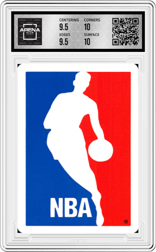 Michael Jordan from the 1988 Fournier Estrellas set graded by Arena Club and given an overall grade of 10.