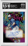 Bo Bichette from the 2020 Topps Finest set graded by Arena Club and given an overall grade of 9.5.