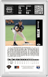 Derek Jeter from the 1994 Upper Deck Collector’s Choice set graded by Arena Club and given an overall grade of 8.