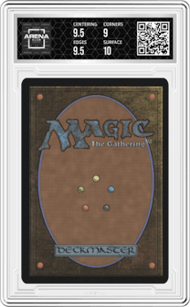 Samwise the Stouthearted from the 2023 Magic The Gathering set graded by Arena Club and given an overall grade of 9.5.