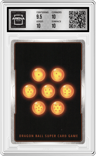 King Piccolo, Newly Youthful Conqueror from the 2022 Dragon Ball S set graded by Arena Club and given an overall grade of 10.