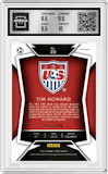 Tim Howard from the 2015-16 Panini Select set featuring a Blue parallel graded by Arena Club and given an overall grade of 10.