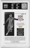 Tim Howard from the 2016-17 Panini Noir set graded by Arena Club and given an overall grade of 9.