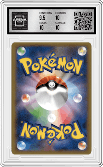 Toxicroak EX from the 2014 Pokemon XY JPN set graded by Arena Club and given an overall grade of 10.
