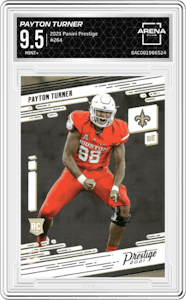 Payton Turner from the 2021 Panini Prestige set graded by Arena Club and given an overall grade of 9.5.