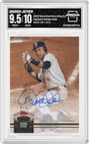 Derek Jeter from the 2022 Topps Stadium Club Members Only Derek Jeter set graded by Arena Club and given an overall grade of 9.5.